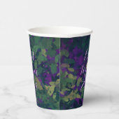最高の母エバーフローラガーデンハンド色彩の鮮やか 紙コップ (右)