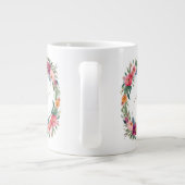 最高の母エバーフローラマググ ジャンボコーヒーマグカップ (裏面)