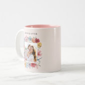 最高の母エバーフローラマググ ツートーンマグカップ (正面左)