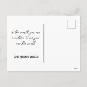 最高の母エバーフローラ母の日の休日はがき シーズンポストカード (裏面)