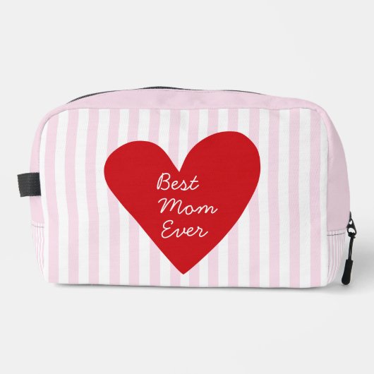 最高の母エバーレトロレッド&ピンクマザーズデイシンプル ドップキット (正面)