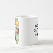 最高の母エバー写真テンプレートモダン コーヒーマグカップ (中央)