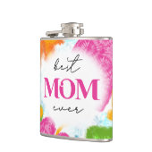 最高の母エバー昇華デザイン フラスク (左)