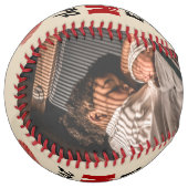 最高の母エバー赤いハート母の日2写真 ソフトボール (正面左)