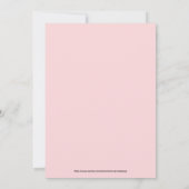 最高の母エバー金ゴールドフローラレタリング母 セーブザデート (裏面)