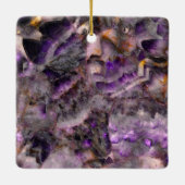 最高の母エレガントは大理石 セラミックオーナメント (裏面)