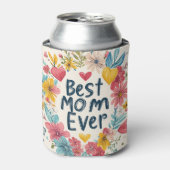 最高の母カラフル日 缶クーラー (缶正面)
