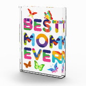 最高の母カラフル フォトブロック (右)