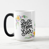 最高の母カラフル モーフィングマグカップ (左)
