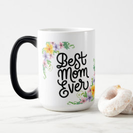 最高の母カラフル モーフィングマグカップ