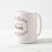 最高の母コーヒー コーヒーマグカップ (正面右)