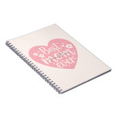 最高の母ハート ノートブック (右側)