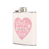 最高の母ハート フラスク (左)