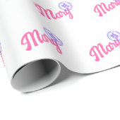 最高の母パーソナライズされたの日 ラッピングペーパー (ロールコーナー)