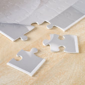 最高の母パーソナライズされた4写真コラージュ ジグソーパズル (側面)