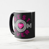 最高の母パーソナライズされた モーフィングマグカップ (正面左)