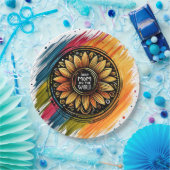 最高の母パーティープレート ペーパープレート (パーティー)