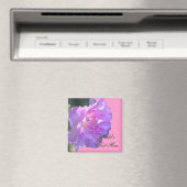 最高の母ピンクつつじ花写真磁石 マグネット (インサイチュ (食洗機))