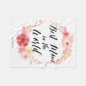 最高の母フリースブランケット フリースブランケット (正面(横))