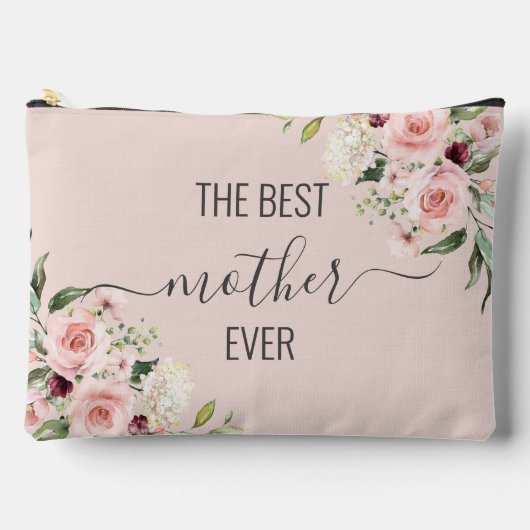最高の母フローラ アクセサリーポーチ (正面)