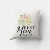 最高の母フローラ クッション (裏面)