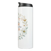 最高の母フローラ| 母の日の贈り物 –  タンブラー (回転右)