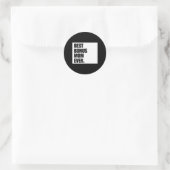 最高の母ボーナスママ ラウンドシール (バッグ)