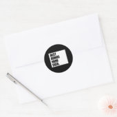 最高の母ボーナスママ ラウンドシール (封筒)