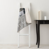 最高の母モダン葉2カスタム枚 シェルパブランケット (インサイチュ)