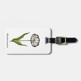 最高の母ヴィンテージチューリップ荷物タグ ラゲッジタグ