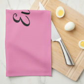 最高の母文字 キッチンタオル (四つ折り)