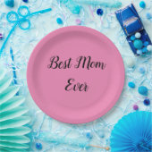 最高の母文字 ペーパープレート (パーティー)