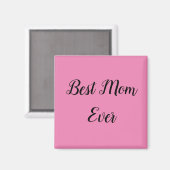 最高の母文字 マグネット (正面/裏面)