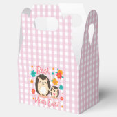 最高の母母とベビーハリネズミ フェイバーボックス (オープン)