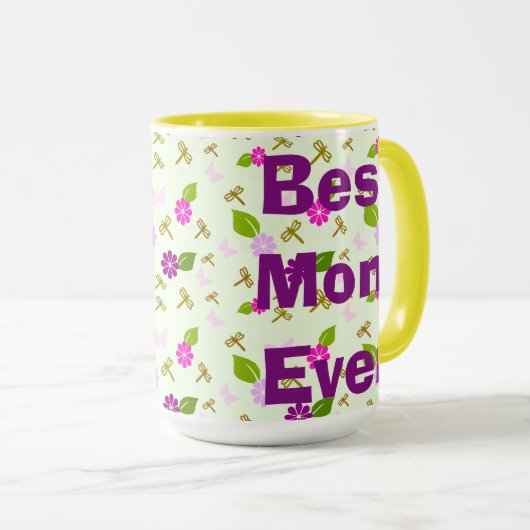 最高の母母のコーヒーマグ母の日のギフトアイディア マグカップ (正面右)