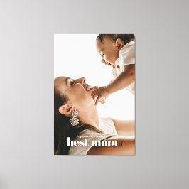 最高の母母の日にベビーで撮影 キャンバスプリント