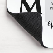 最高の母母の日に写真と文字母の日 マウスパッド (コーナー)