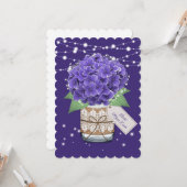 最高の母母の日のカード カード (正面/裏面インサイチュ)