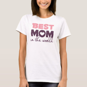最高の母母の日のマタニティシャツ Tシャツ
