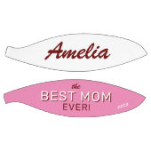 最高の母母の日の名前をカスタムする バスケットボール (パネル)