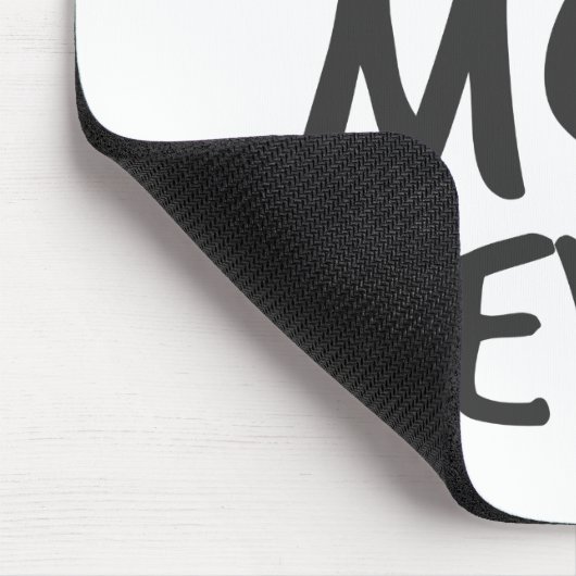 最高の母母の日タイポグラフィ |マウスパッド マウスパッド (コーナー)