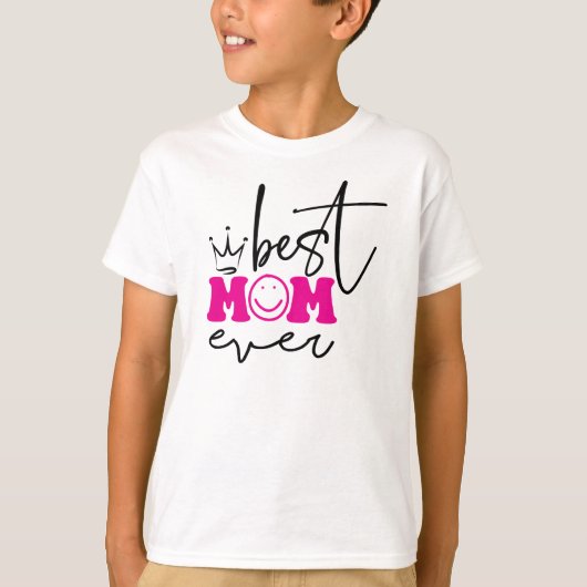 最高の母母の日デザイン-63344 Tシャツ (正面)
