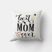 最高の母母の日引用文 |装飾用クッション クッション (裏面)