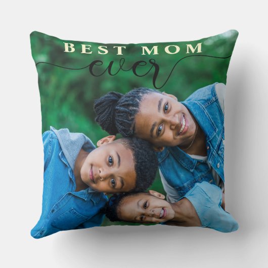 最高の母母の日装飾用クッション クッション (裏面)