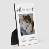 最高の母母の日 フォトプラーク (側面)