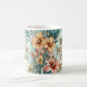 最高の母母フローラ母の日コーヒーマグ2 コーヒーマグカップ (中央)