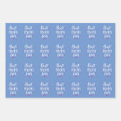 最高の母母ラッピング紙 ラッピングペーパーシート (正面3)