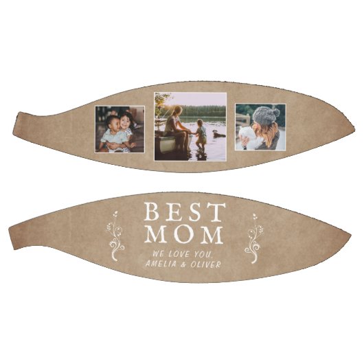 最高の母素朴葉3カスタム枚 バスケットボール (パネル)