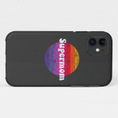 最高の母親のためのスーパーママ Case-Mate iPhoneケース (裏面(横))