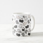 最高の母💖贈り物 |マグカップ🐾かわいい猫☕️| コーヒーマグカップ (正面右)